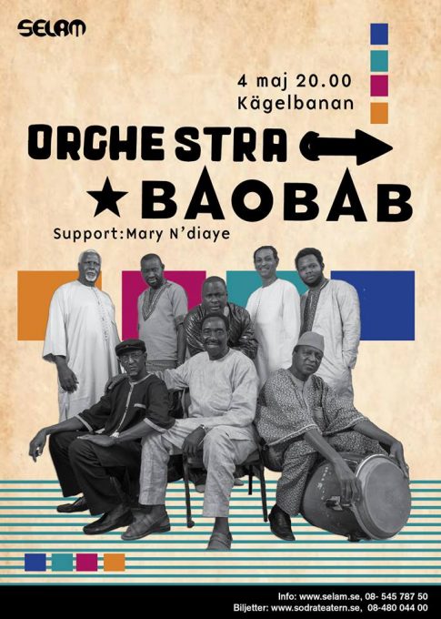 Konsert: Orchestra Baobab | Support: Mary N'diaye