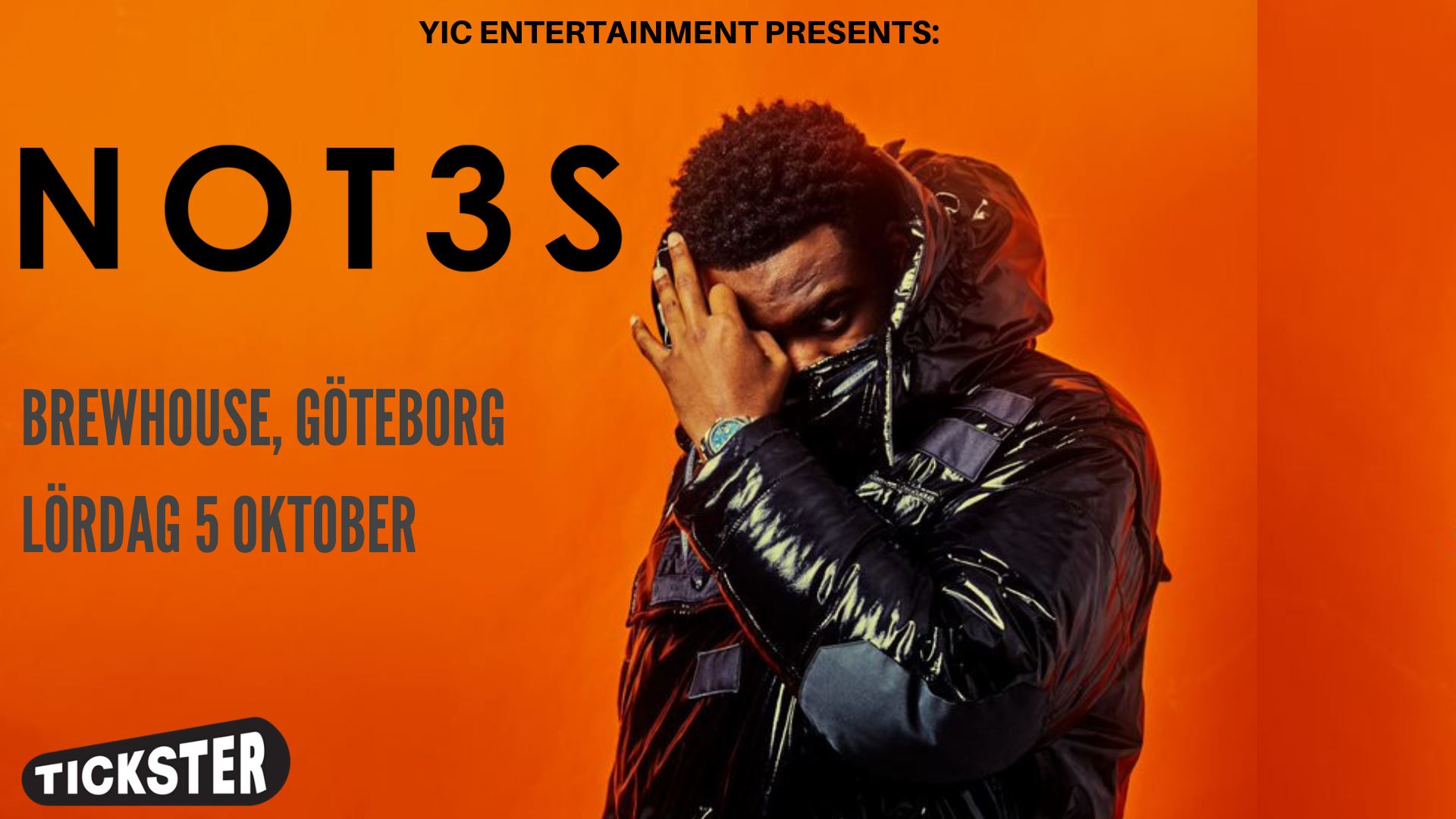 KONSERT: NOT3S (UK) LIVE | Brewhouse, Göteborg