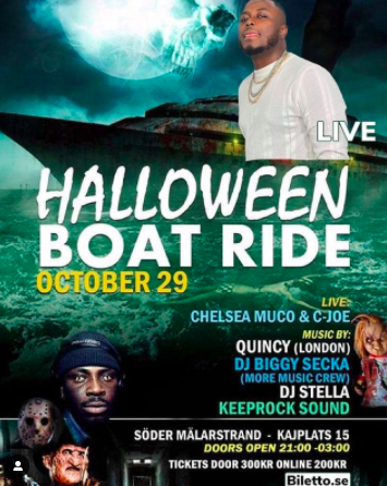 KLUBB: Halloween Boat Ride! (STOCKHOLM!)