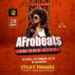 KLUBB: Afrobeats In The City (GÖTEBORG!)