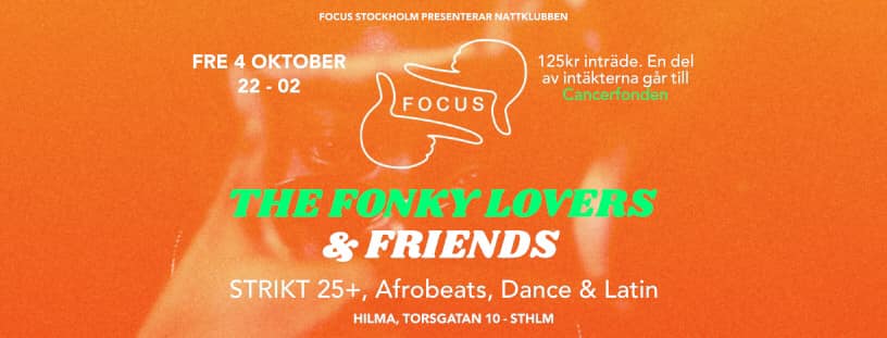 KLUBB: FOCUS • Hilma [Afrobeats, Latin, Dance] (STOCKHOLM!)