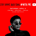 Livestream: Seyi Shay - Stay at Home Sing with Me