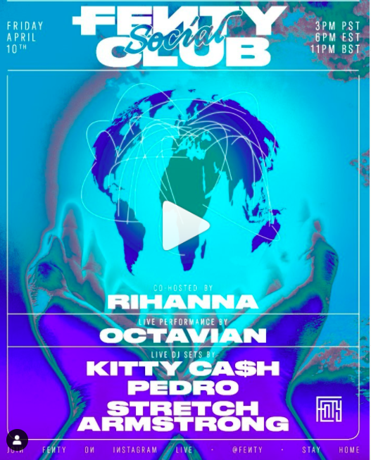 Livestreamklubb: Fenty Social Club - Rihanna