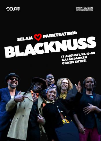 KONSERT: Blacknuss @ Galärparken (Stockholm)
