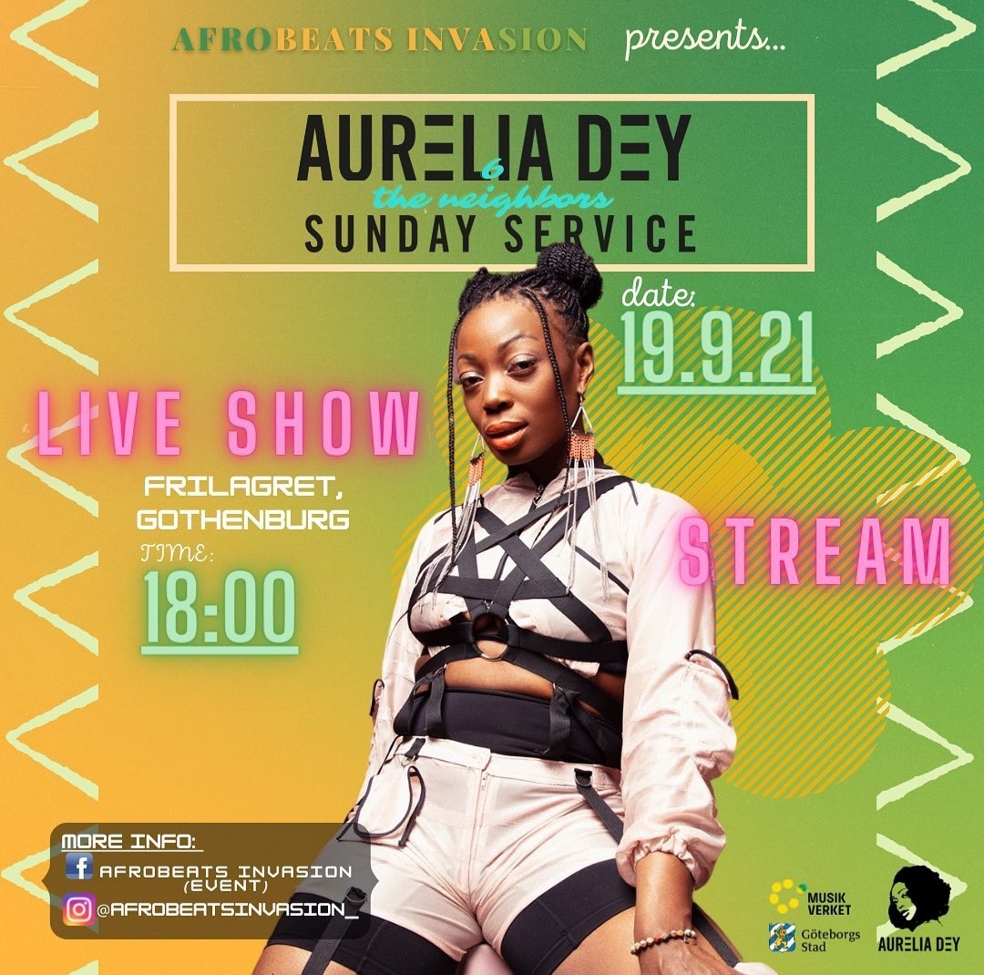 LIVESTREAM! Aurelia Dey - Sunday Service