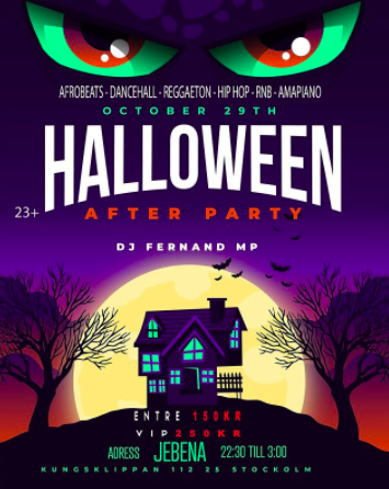 KLUBB! Halloween After Party! (STOCKHOLM)