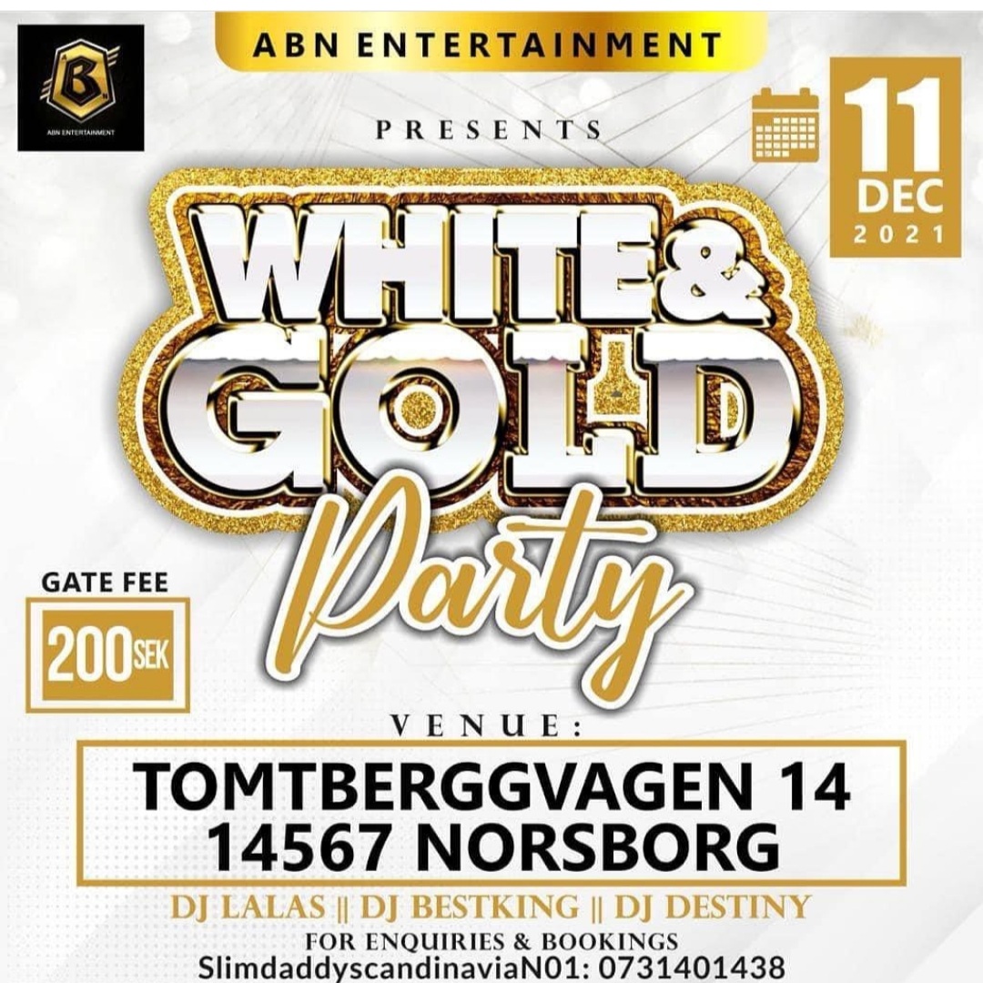 Klubb! White & Gold party (STOCKHOLM)