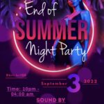 KLUBB! End of summer night party!