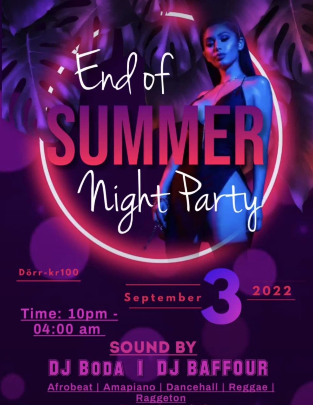 KLUBB! End of summer night party!