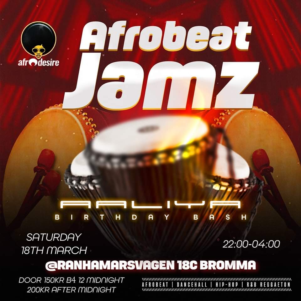 KLUBB! Afrobeat Jamz (STOCKHOLM)
