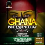 KLUBB! Ghana Independence day! (STOCKHOLM)