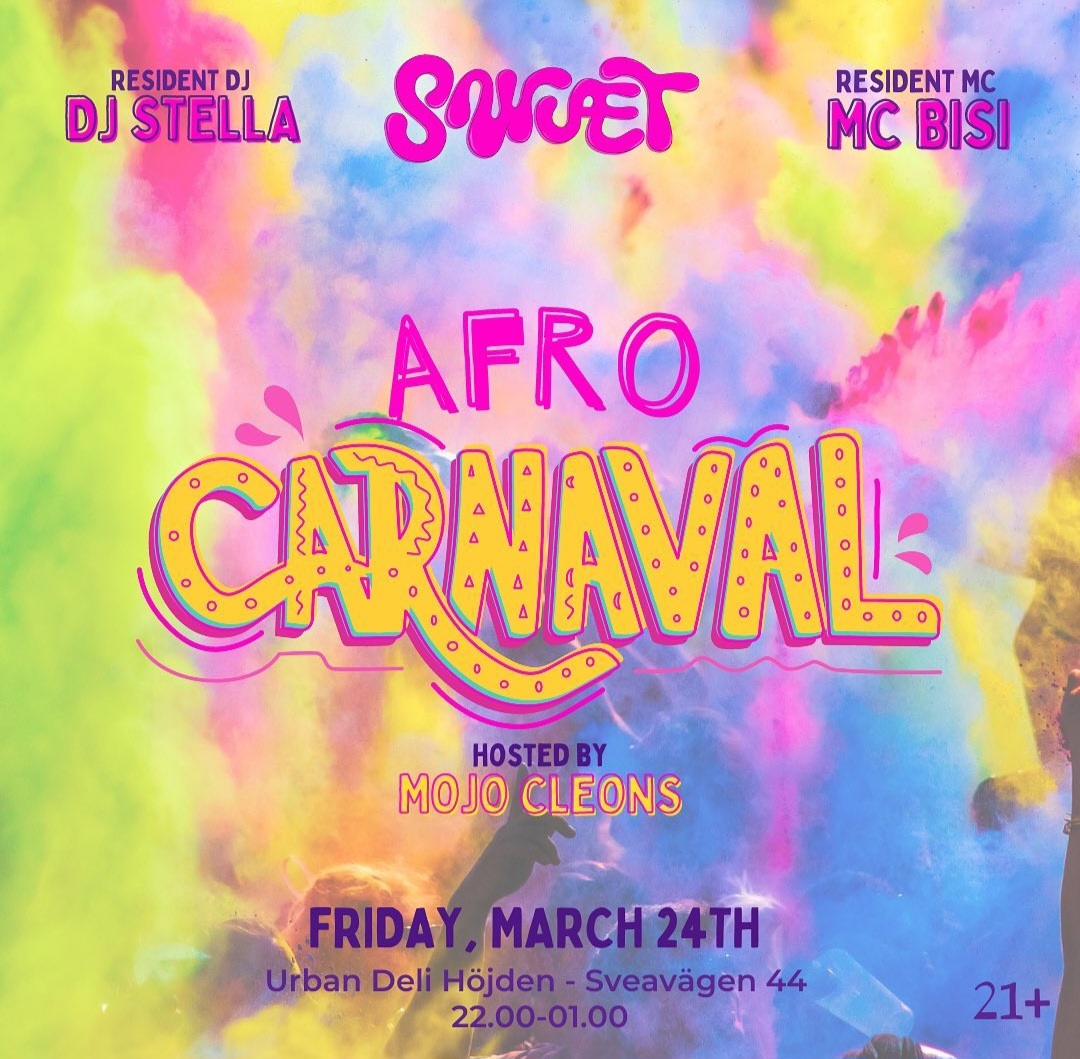 KLUBB! SWEAT! Afro Carnival! (STOCKHOLM)