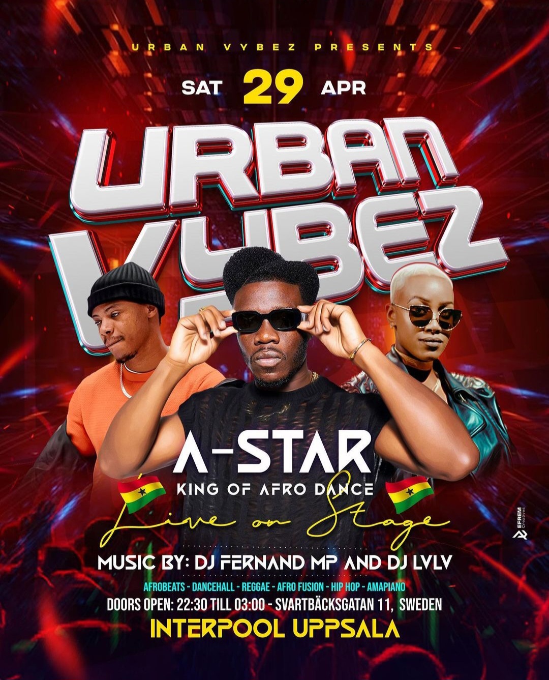KLUBB! A-Star live @ Urban Vybez! (UPPSALA)