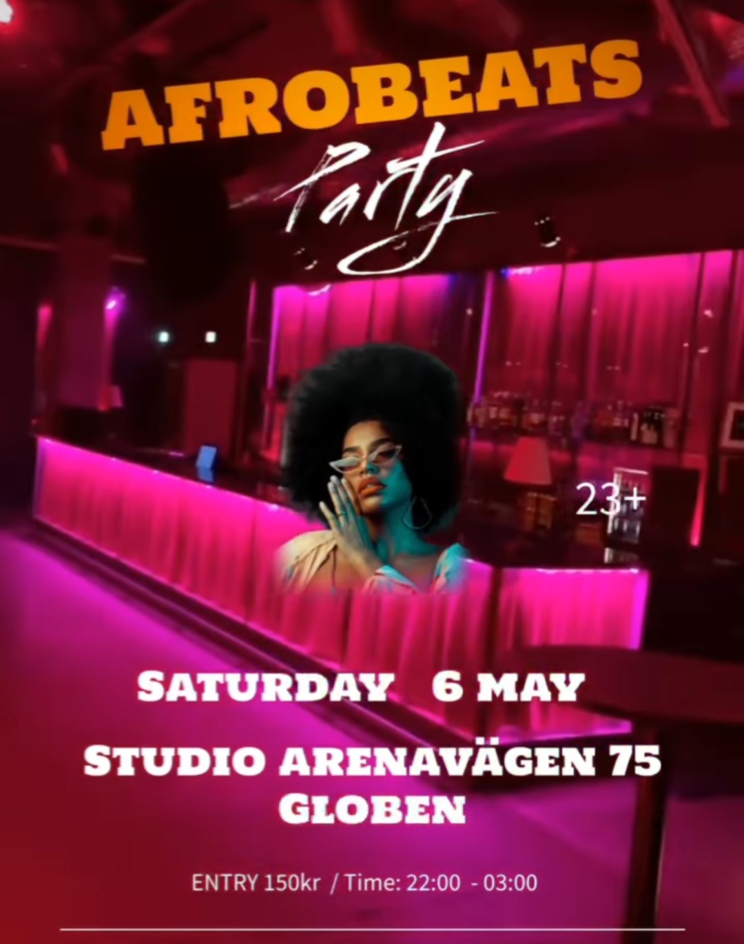 KLUBB! Afrobeats party! (STOCKHOLM)