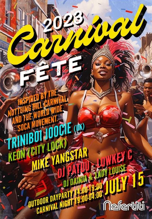 KLUBB! Carnival Fête @ Nefertiti! (GÖTEBORG)