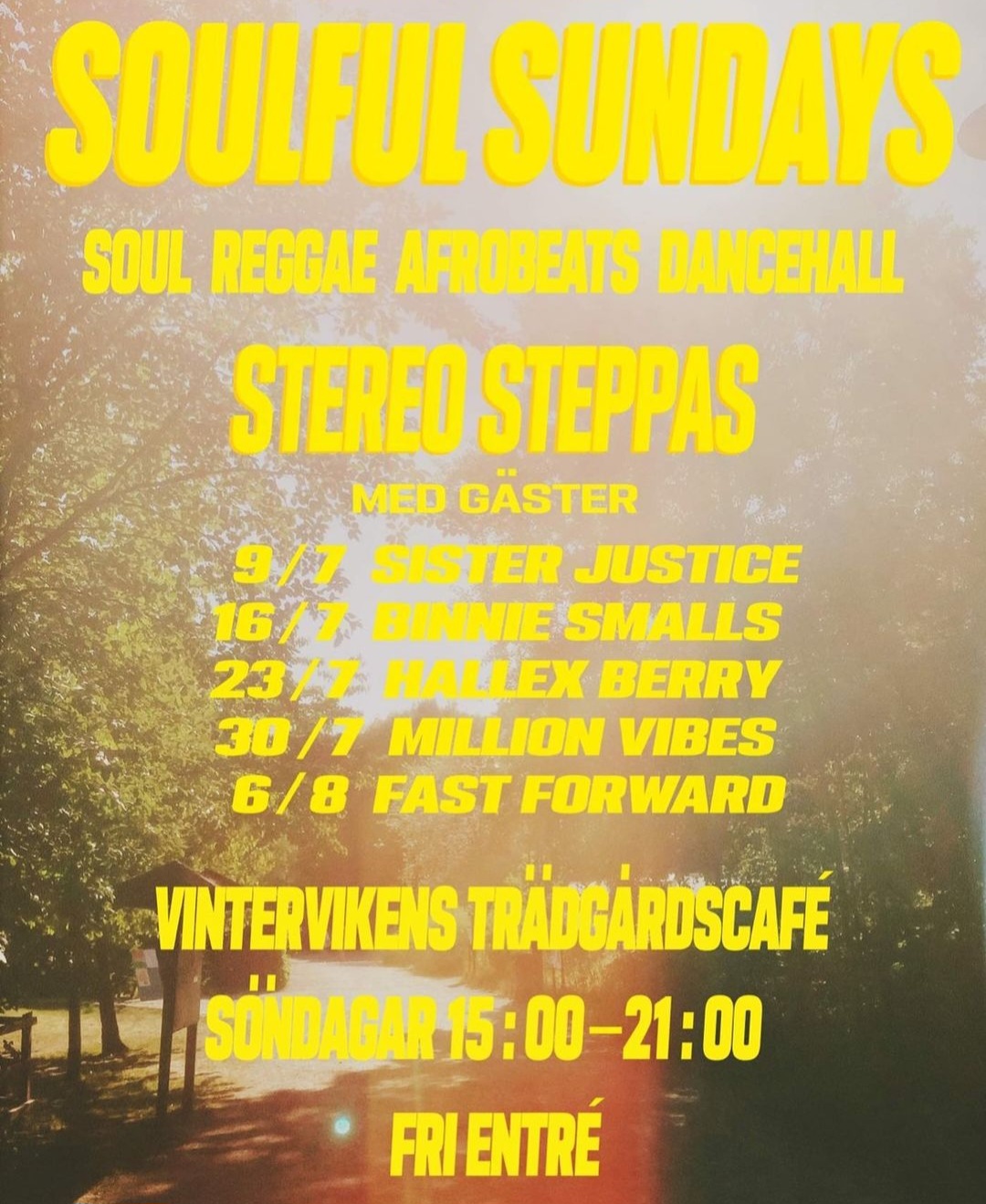 EVENT! Soulful Sunday's (STOCKHOLM)