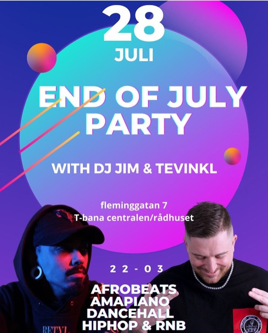 KLUBB! End of july party (STOCKHOLM)