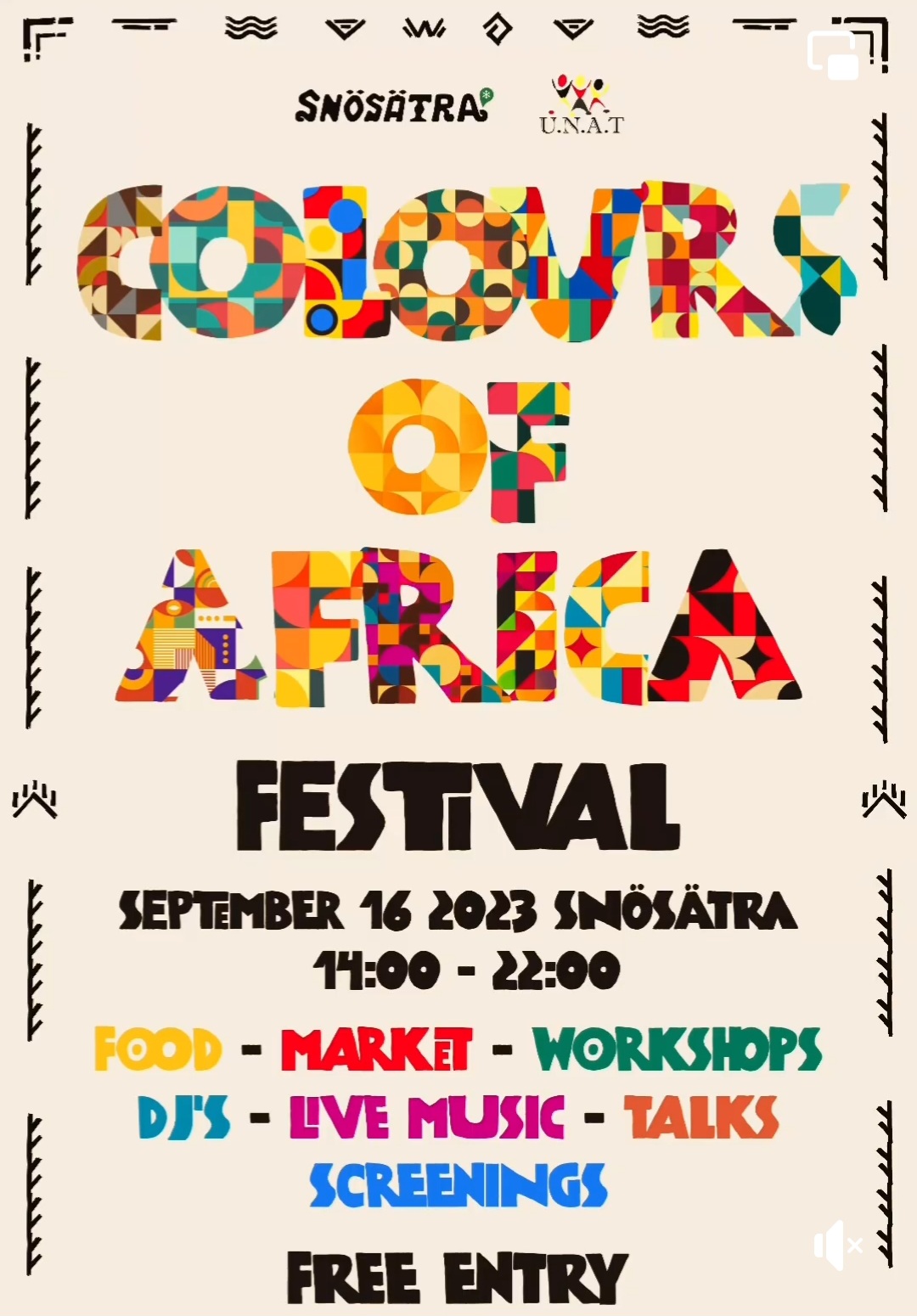 FESTIVAL! Colors of Africa (STOCKHOLM)