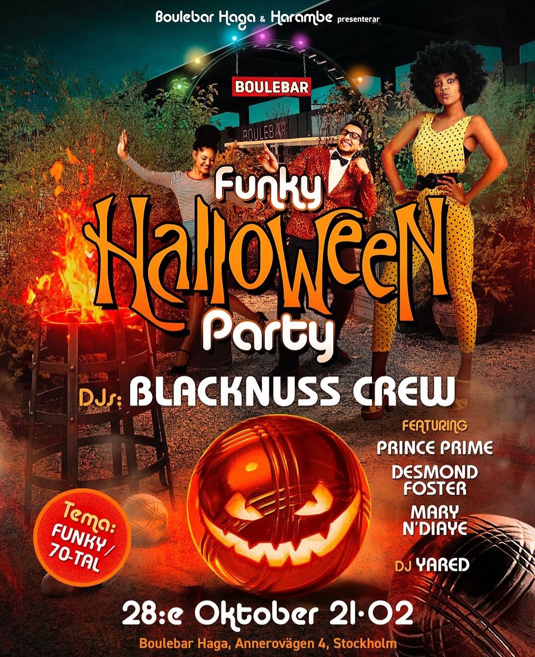 KLUBB! Funky Halloween party! (STOCKHOLM)