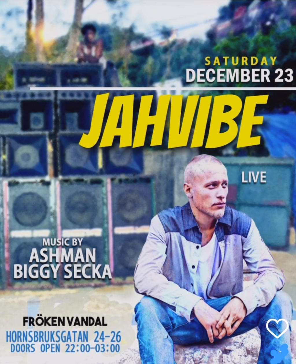 KLUBB! Jahvibe live! (STOCKHOLM)
