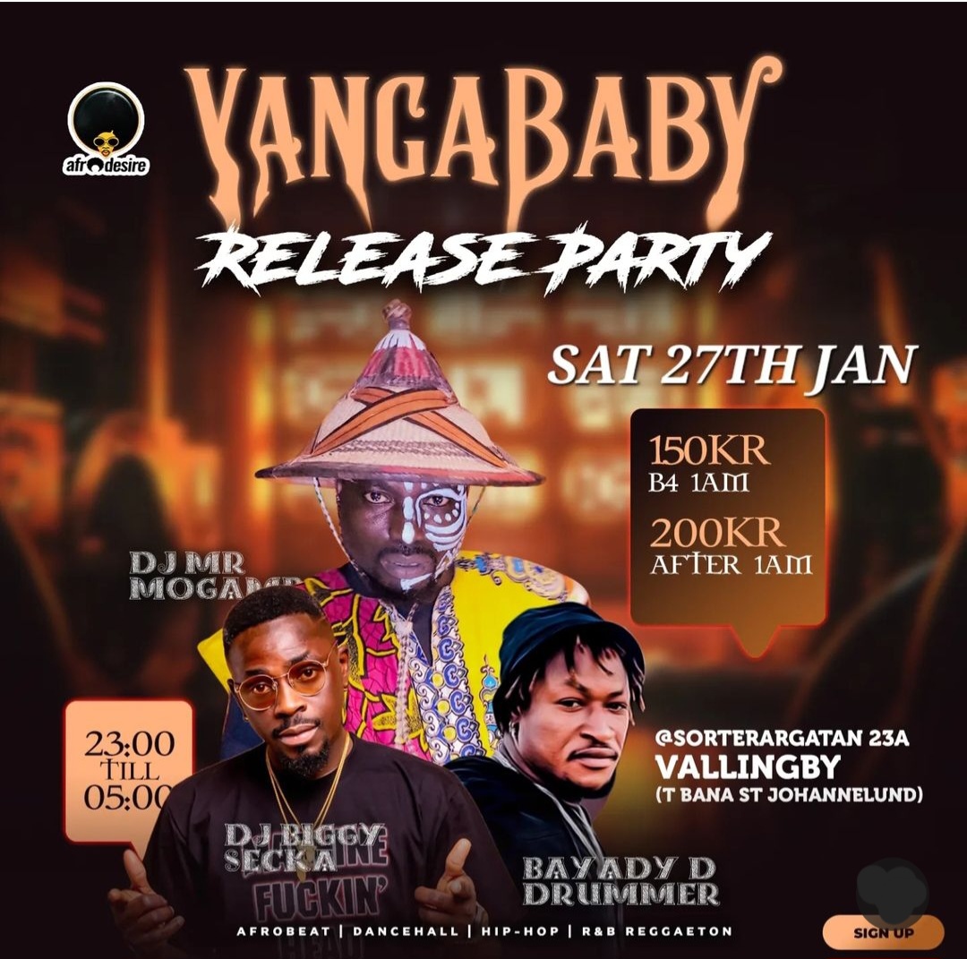 KLUBB! Vangababy release party! (STOCKHOLM)