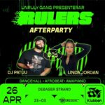 KLUBB! Rulers after party (STOCKHOLM)