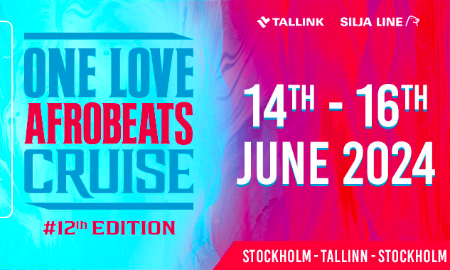 PARTYKRYSSNING! One love afrobeats cruise (STOCKHOLM-TALLIN)