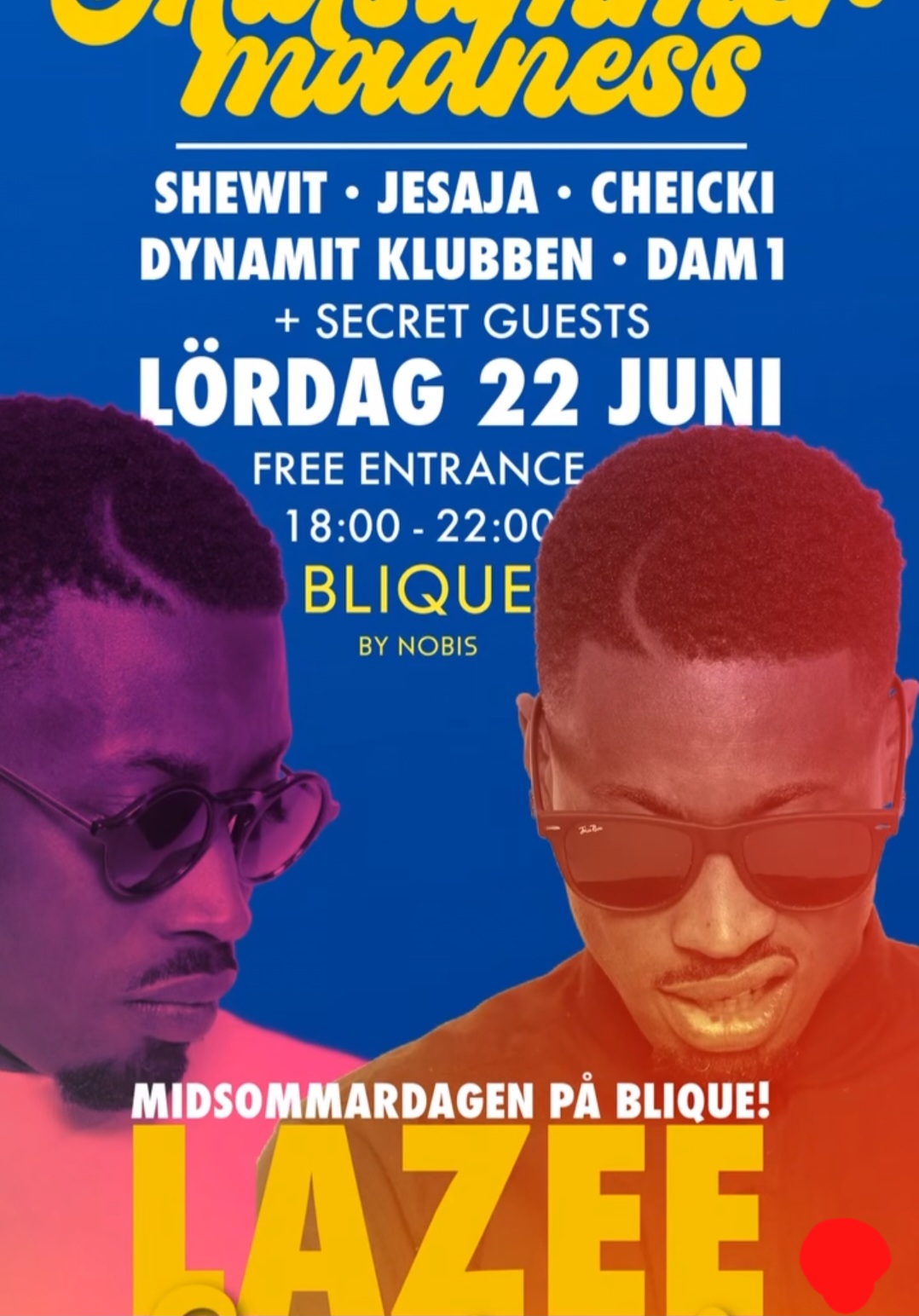 KLUBB! Midsummer madness! (STOCKHOLM)