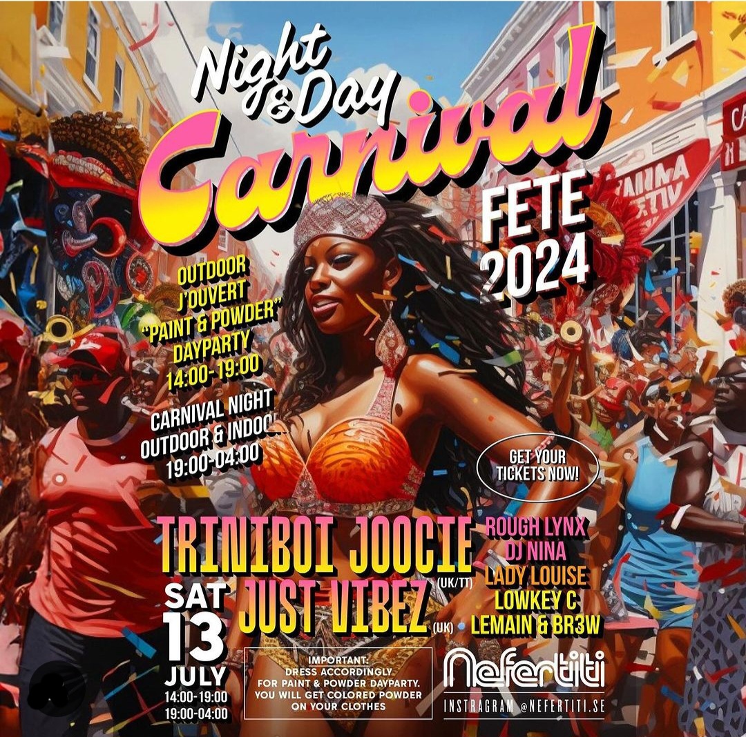 KLUBB! Carnival fete 2024! (GÖTEBORG)