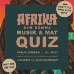 MUSIK, MAT & QUIZ! Afrika (STOCKHOLM)