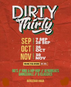 Dirty Thirty I Boule bar Haga I Stockholm