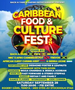 Caribbean food & Culture fest I Stockholm