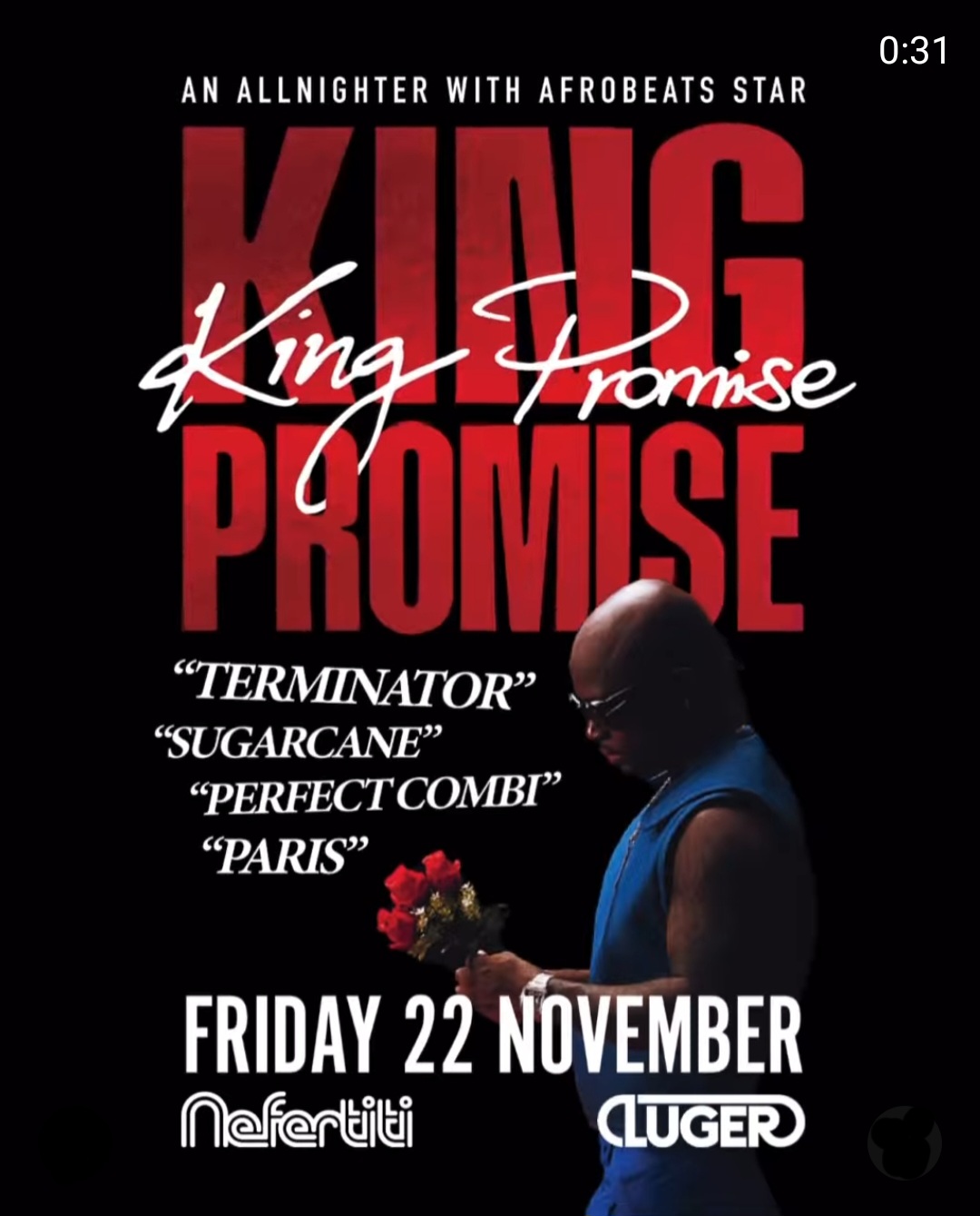 KING PROMISE LIVE I NEFERTITI I GÖTEBORG