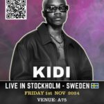 KIDI I LIVE I COLOSSEUM I STOCKHOLM