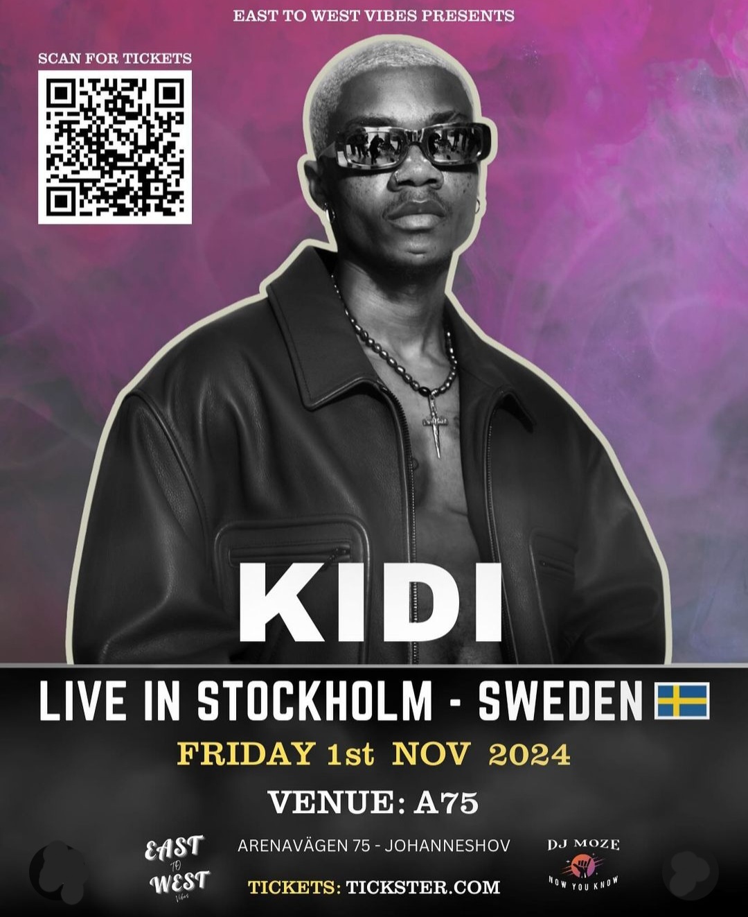 KIDI I LIVE I COLOSSEUM I STOCKHOLM