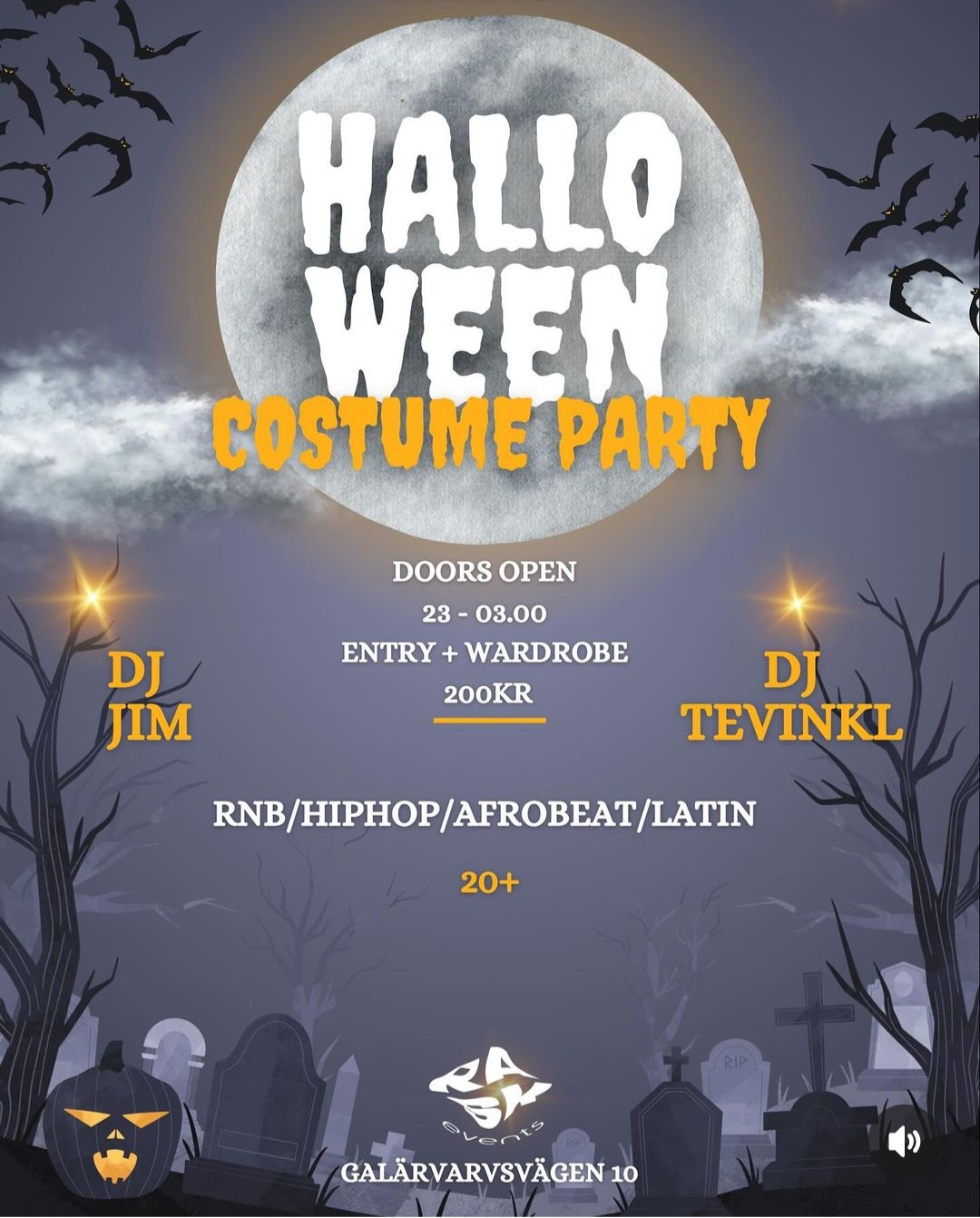 HALLOWEEN COSTUME PARTY I STOCKHOLM