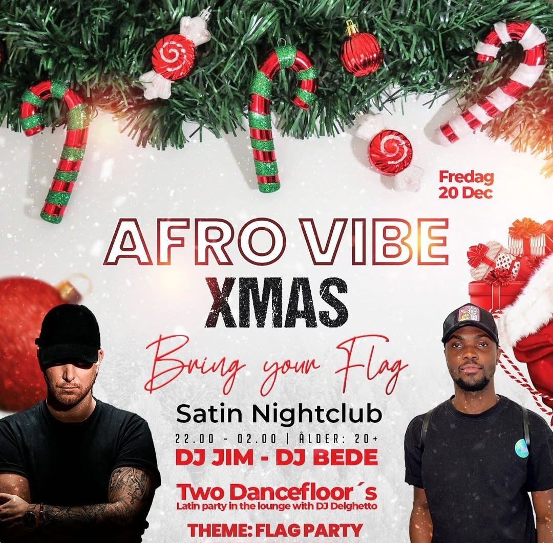 AFRO VIBE X-MAS I SATIN NIGHT CLUB I ÖREBRO