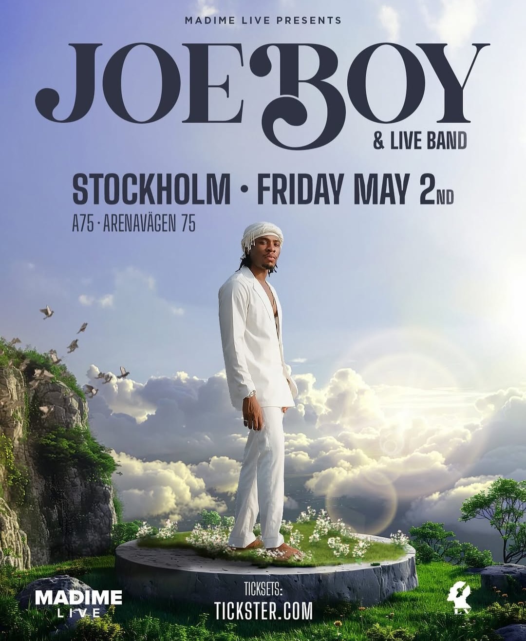 JOE BOY I LIVE I STOCKHOLM