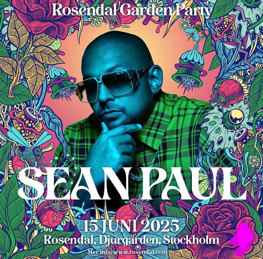 SEAN PAUL I ROSENDALS GARDEN PARTY I STOCKHOLM