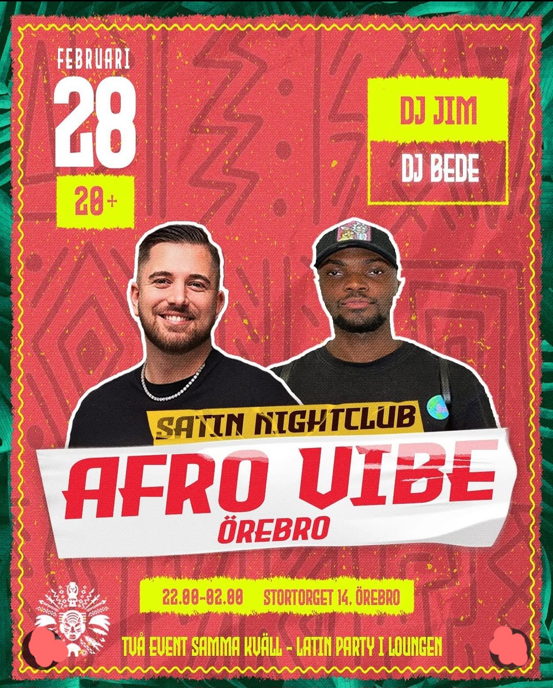 AFRO VIBE I SATIN CLUB I ÖREBRO