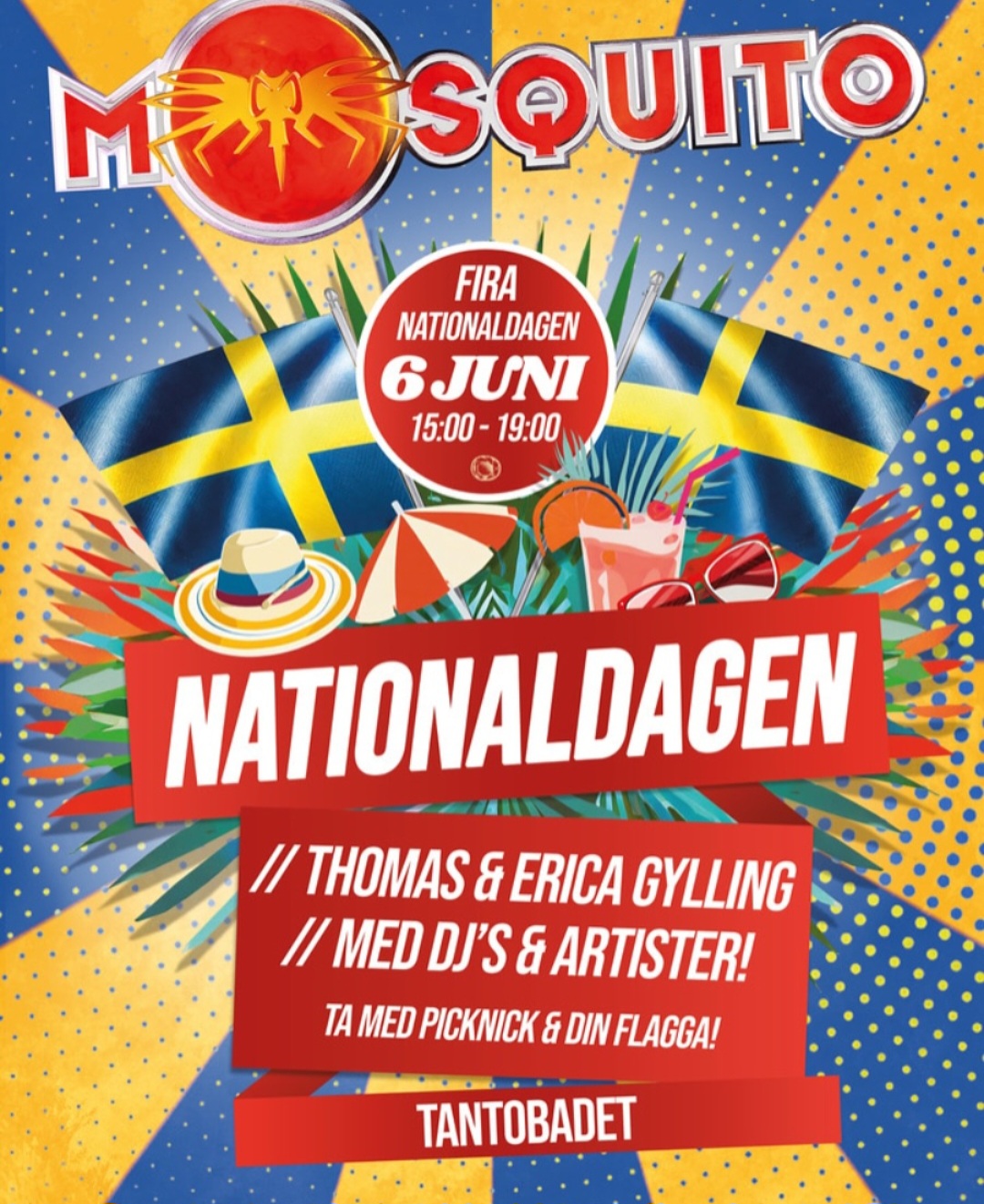 NATIONALDAGEN I TANTOLUNDEN I STOCKHOLM