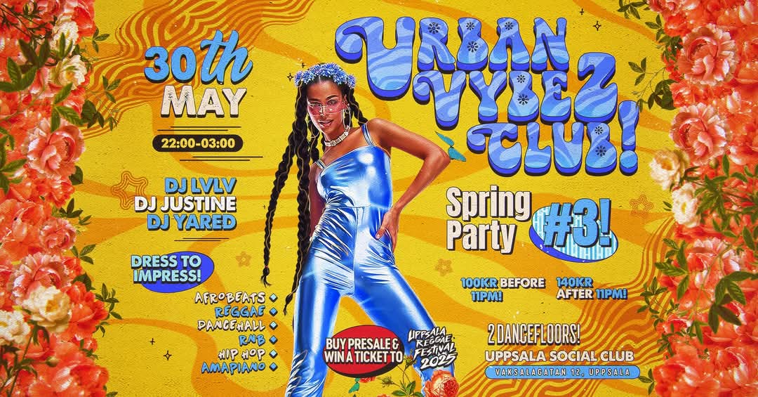 URBAN VYBEZ CLUB I UPPSALA SOCIAL CLUB I UPPSALA