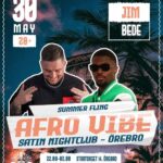AFRO VIBE I SATIN NATTKLUBB I ÖREBRO