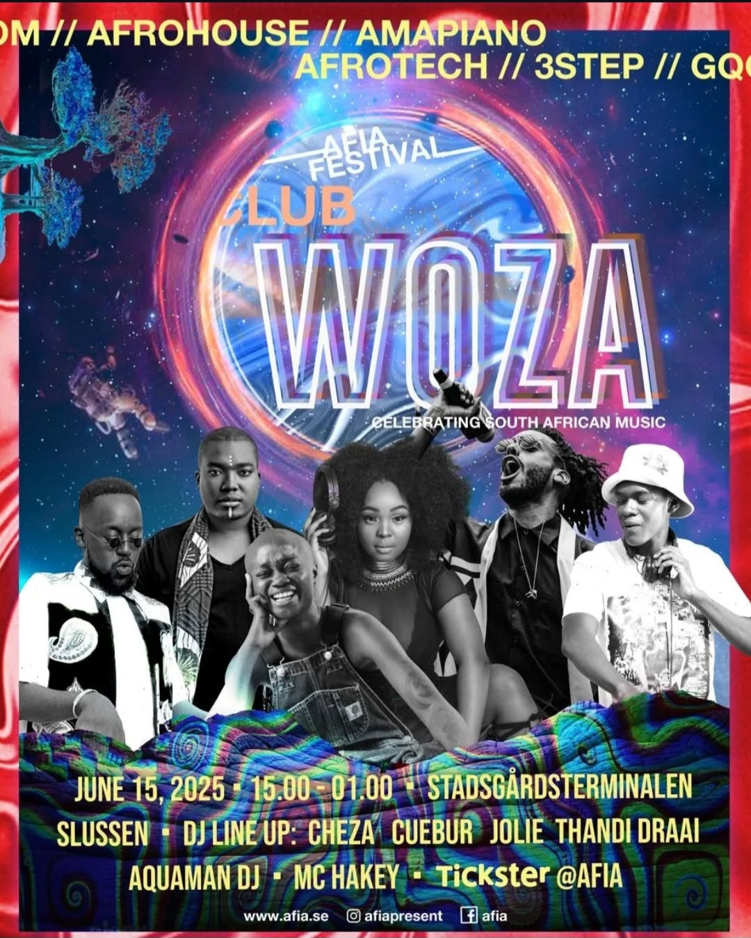 CLUB WOZA I STADSGÅRDSTERMINALEN I STOCKHOLM