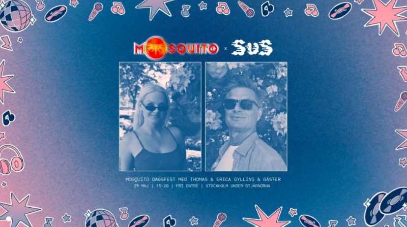 MOSQUITO DAGSFEST I SUS I STOCKHOLM